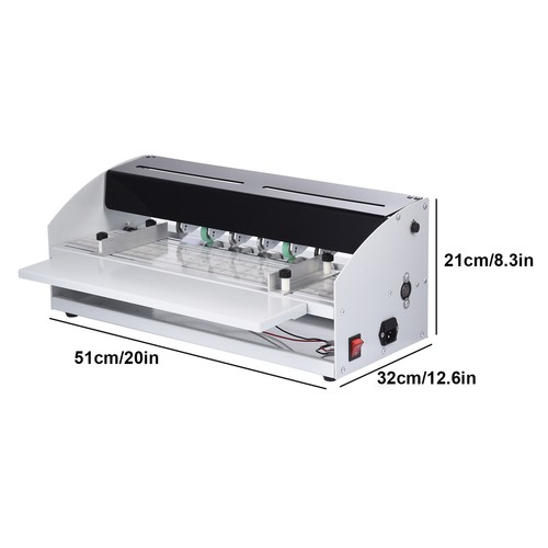 18" (460mm) Electric 3 In 1 Scorer Perforator Paper Creasing Machine - Picture 2 of 9