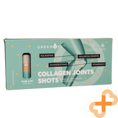 Greenify Kollagen Gelenke Und Knorpel Aufnahmen 20 X 10ml Hyaluronsäure Vitamin