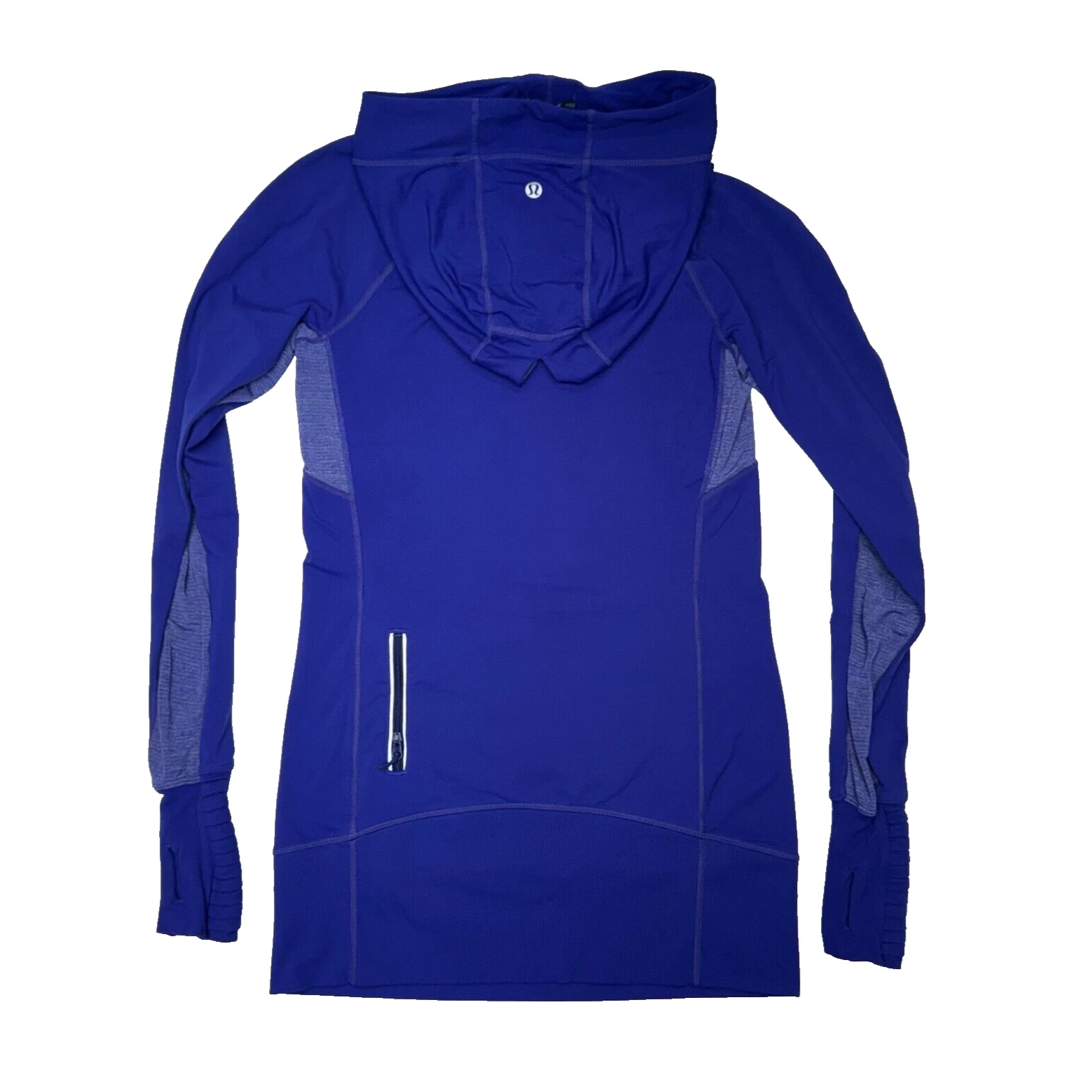 Lululemon Sweatshirt Women's Size 4 Run Stay On Course Cowl Neck Pullover Hoodie