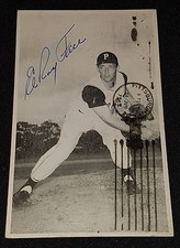 1962 - ELROY FACE - PITTSBURGH PIRATES - MLB - AUTOGRAPHED POSTCARD - ORIGINAL