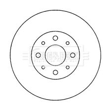 2x Brake Discs Pair Vented For Fiat Tempra 159 1.8 IE Front 0000007645056