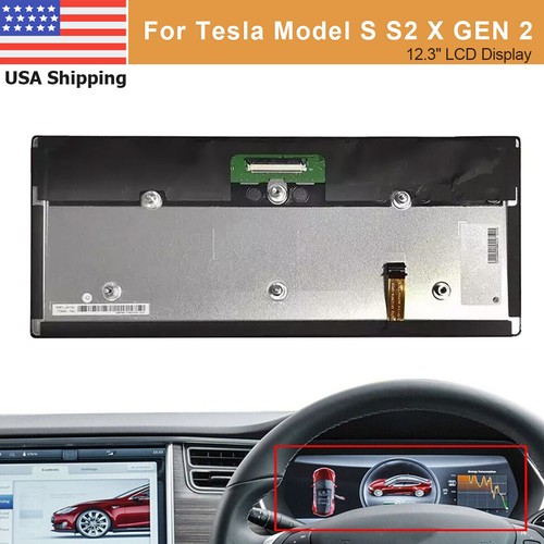 Tesla Model S/X GEN 2 Display 12,3 Zoll - Digitales Kombiinstrument Ersatz 2014-2021