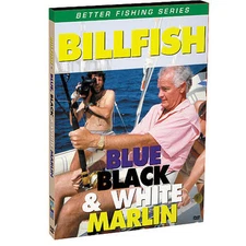 Bennett Marine Fishing DVD Video Bill Fish Billfish - Blue Black & White Marlin