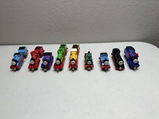 Thomas the Tank Engine Trains 9 Piece Mixed Lot Non Motorized Vintage Talking