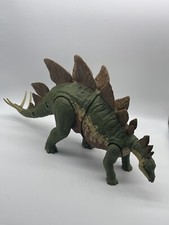 Jurassic World Stegosaurus Action Attack Dinosaur Figure 14" Toy Tested Working