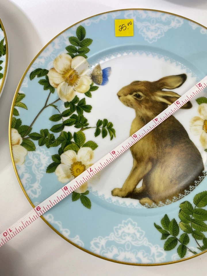 (x11) САЛАТНЫЕ ТАРЕЛКИ WILLIAMS SONOMA «ВЕСЕННИЙ САД» Лот Коллекция Пасха DS54 - Изображение 4 из 4