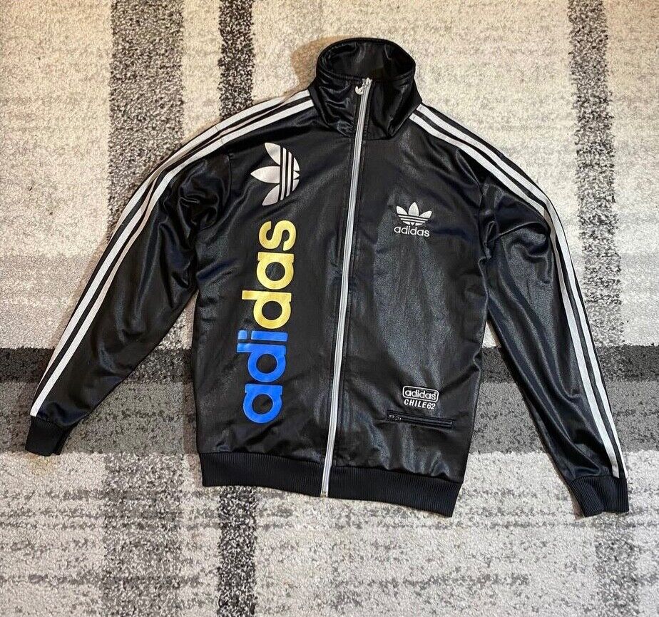 関税込★adidas★adidas Chile 62 OG トラック トップジャケット Adidas Chile 62 Track Jacket S Men's Black Casual Rare Retro