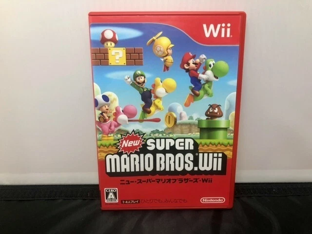 Super mario bros on sale wii ebay
