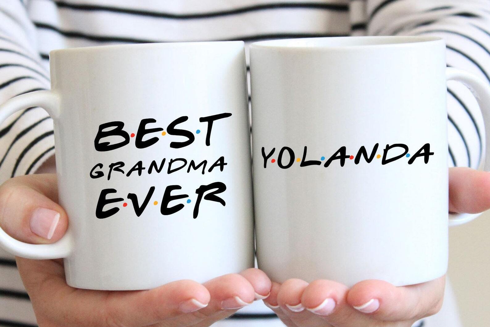 Grandma Coffee Mug Grandma Gift Mug Best Grandma Ever Birthdays Christmas