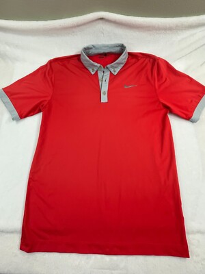 nike button down collar golf shirt