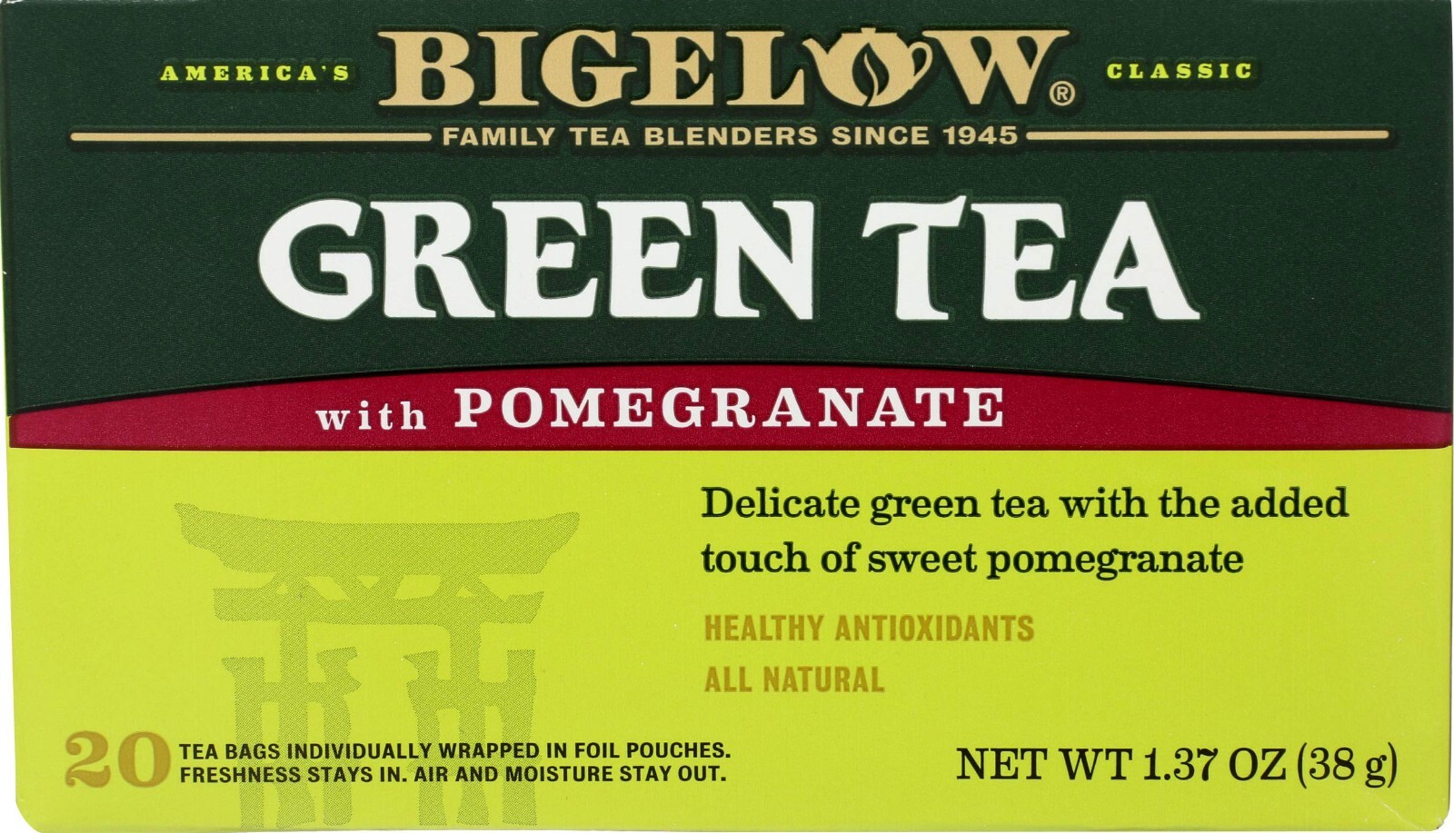 With Pomegranate - 20 Tea Bags
