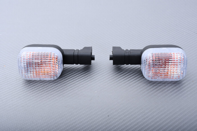 Clignotants avant transparents Ducati M400 pour remplacer vos feux ternis