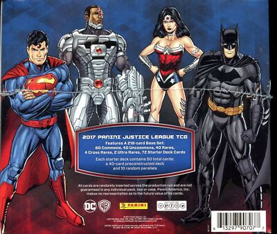 Dc Justice League Metax TCG Game Starter Deck Box 10 starters