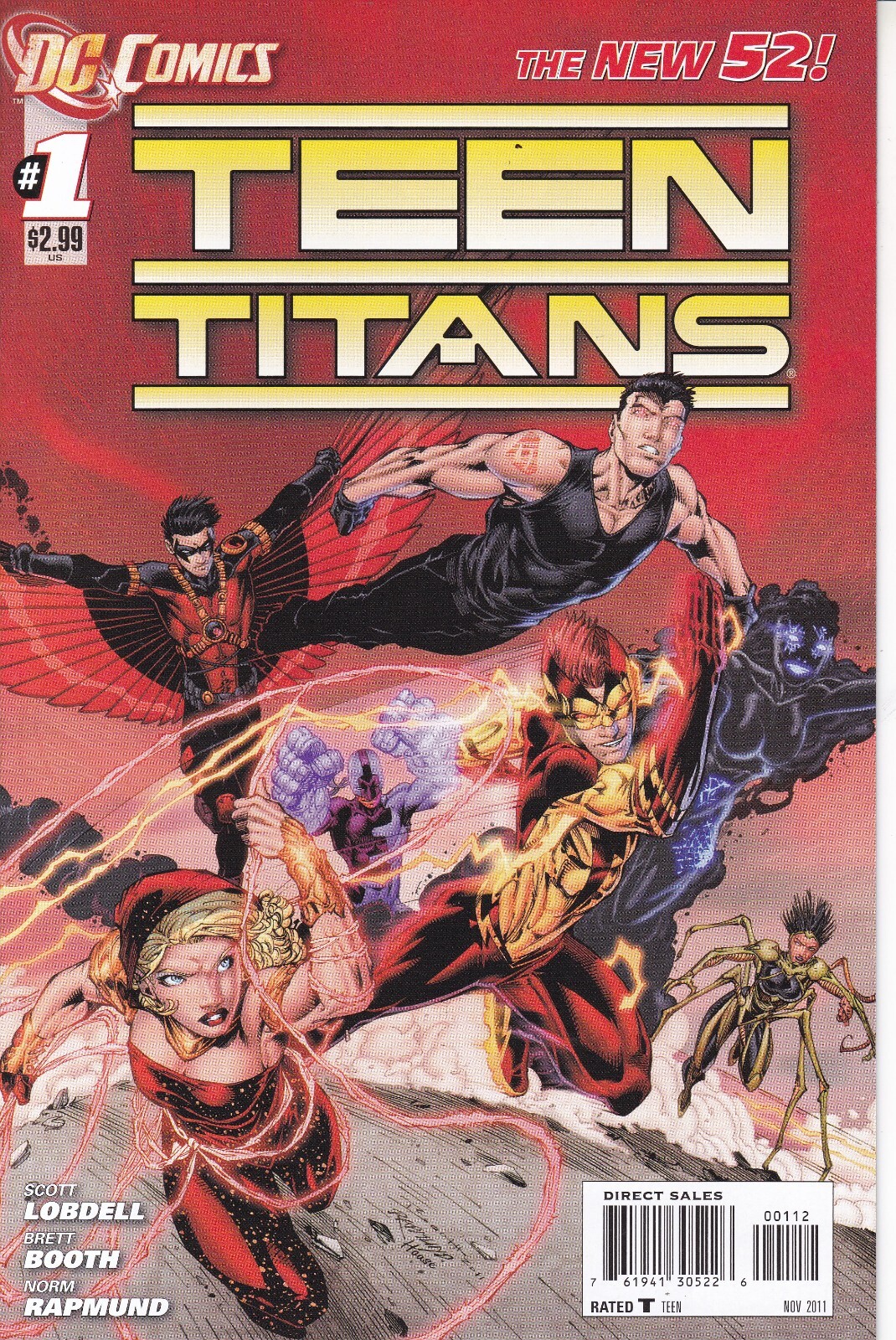TEEN TITANS (2011) #1 - 2nd Print VARIANT COVER