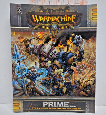 Warmachine Prime Mk2 softback Book BC7B