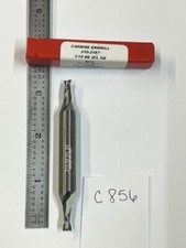 1 NEW HTC 3/16" DIAMETER CARBIDE END MILL 210-2187. 2 FL DE. 1/2" LOC C856