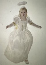 Gracelynn The Angel Costume by Princess Paradise, White/Gold size M