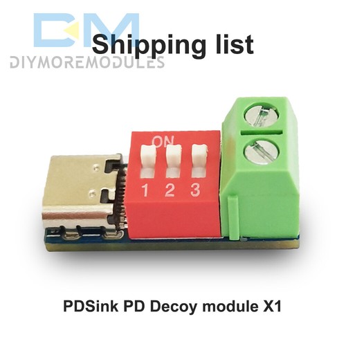1-10PCS USB-C PD Trigger Board Module PD/QC Decoy Board Fast Charge USB Type-C - Picture 9 of 39