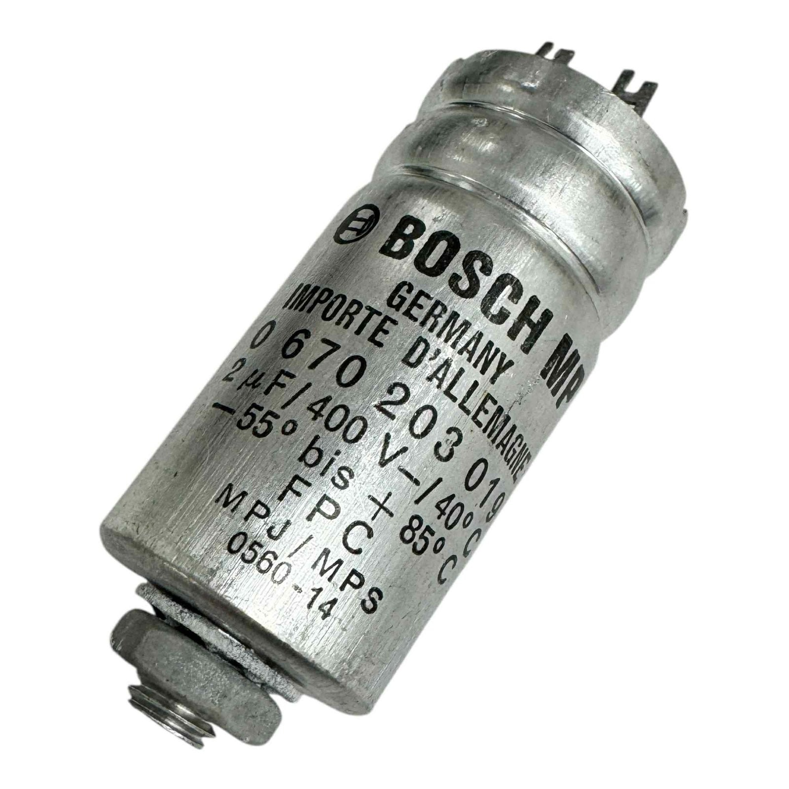 0 670 203 019 Bosch MP Series Bosch 2uF 400V
