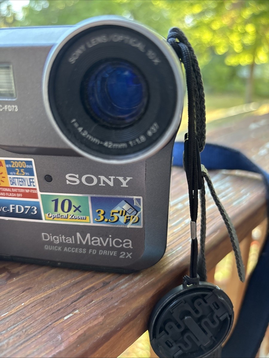 Sony Digital Mavica MVC -FD73 Video Still Camera Video Vintage