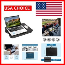 Stylish Black Portable Lap Desk Fits 17 Lapto...