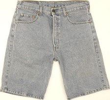 Levi's 641 Blau Hot Pants Vintage Jeansshorts W32 (90032)