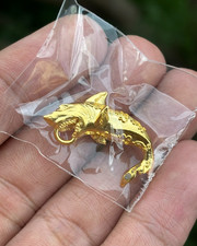 Luang Pu Sila Shark Amulet Metta Wish Invulnerable Wealth Lucky Charm Talisman
