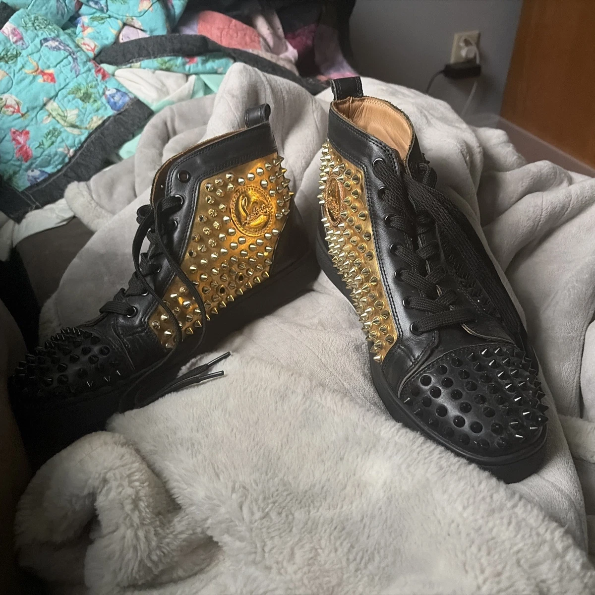 Christian Louboutin Gold Casual Shoes for Men for sale | eBay