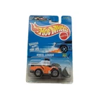 1996 Vintage Hot Wheels Collector #641 WHEEL LOADER Black/Orange w/Gear Spokes