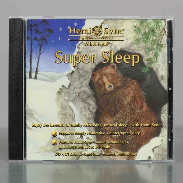 CD. Super Sleep - Hemi-Sync - Monroe Products                    