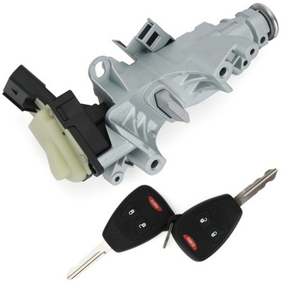 For 2007-2017 Jeep Compass Patriot Ignition Switch & Door Lock Set & 2 Key