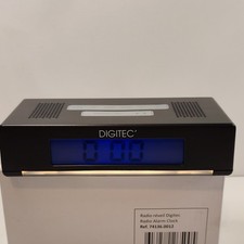 Digitec New Radio Alarm Clock  Battery operated New open box