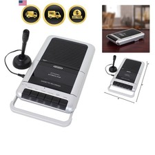 Portable Cassette Player Recorder MP3 USB Built-in Microphone 64GB