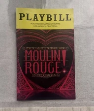 Playbill Moulin Rouge  The musical Hollywood Pantages 2025