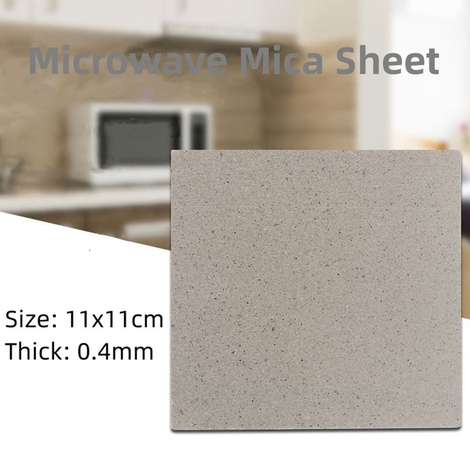 Premium Gray Oven Mica Sheet for Enhanced Microwave Efficiency 11x11cm ...