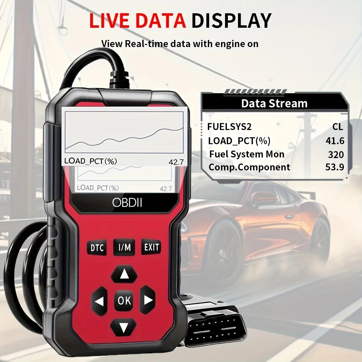 Strumento Diagnostico Lettore Codici Scanner OBD2 V410 Rilevatore Guasti Motore 2025 - Miniatura 2