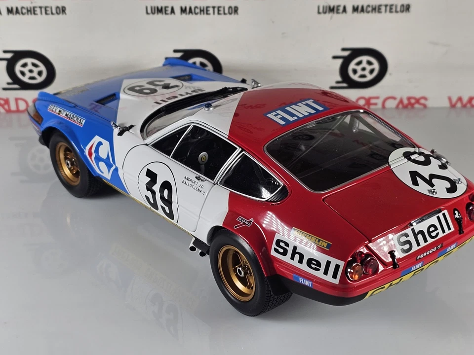 Coche modelo Kyosho 1:18 Ferrari 365 GTB4 Competitione Daytona Foto 4 de 4