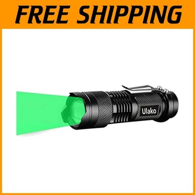 Single Mode Green Light Flashlight Torch - 150 Yard Beam