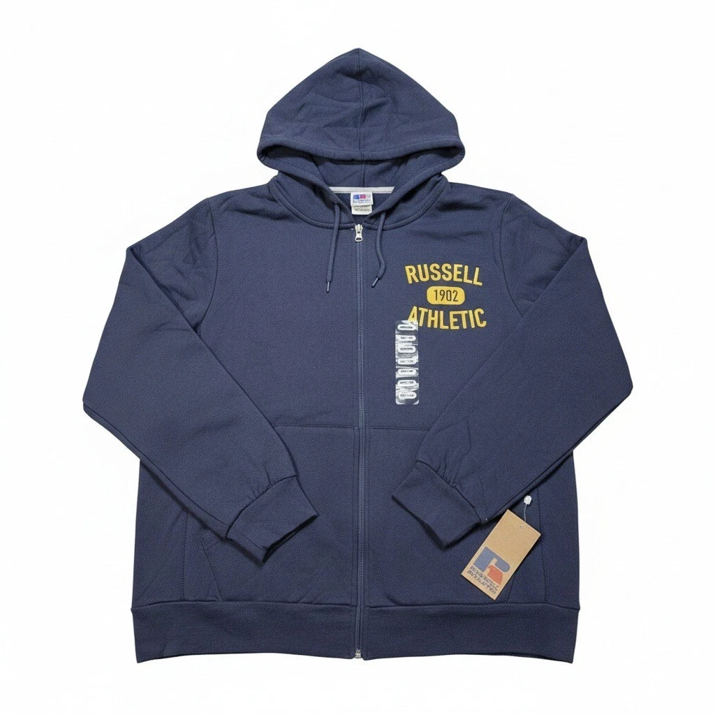 Russell Athletic Full Zip Hoodies & Sweatshirts for Men for Sale
