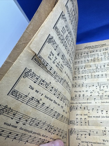 Grenzenlose Liebe Gesangbuch von Vaughan, 1949 Kirche Evangelium Taschenbuch - Bild 3 von 8