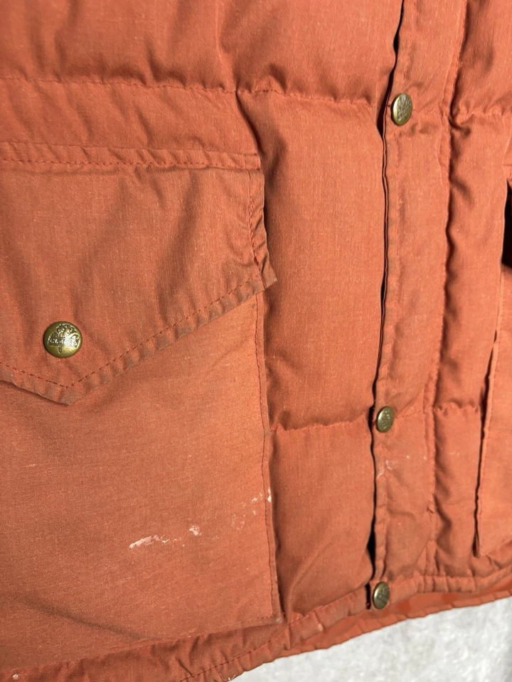 Colete Classe 5 Vintage Laranja Ferrugem (Marty Mcfly Colorway) Tamanho Médio  - Imagem 3 de 4