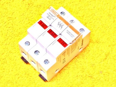 MERSEN USCC3I FERRAZ SHAWMUT 30 AMP 3-POLE 600 VAC CLASS CC FUSE HOLDER