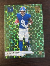 Panini Donruss Elite Malik Nabers Rookie #196 New York Giants Football 2024