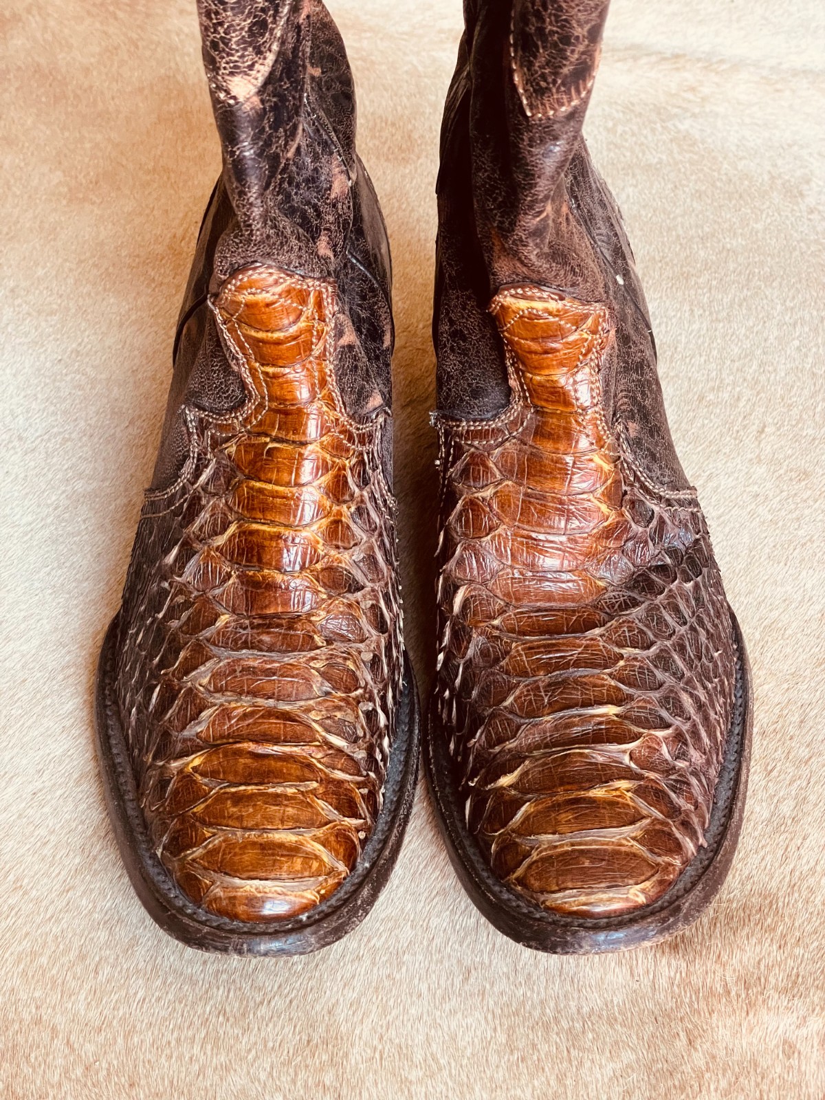 Corral Women's Python Snakeskin Western Booties A… - image 8