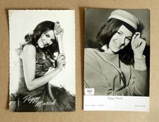 PEGGY MARCH 2x Star-Postkarten/Fotokarten AK ...