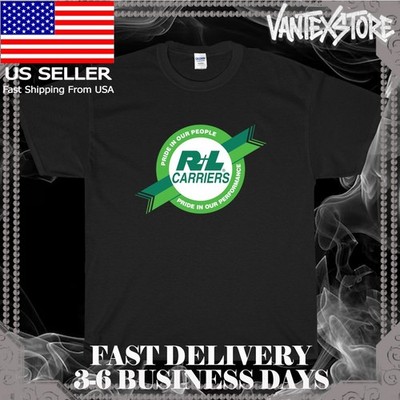 NEW SHIRT R+L CARRIERS COMPANY LOGO MEN'S T-SHIRT FUNNY AMERICAN USA SIZE S-5XL