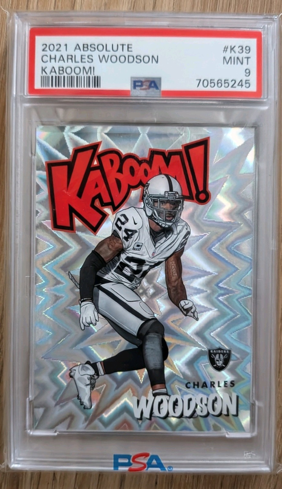 2021 Panini Absolute - Kaboom! Charles Woodson #K39