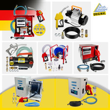 DIESELPUMPE 230V SELBSTANSAUGEND PUMPEN-STATION -TANKSTELLE HEIZÖLPUMPE ZÄHLWERK