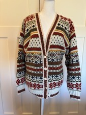 Westbound Vintage Women's Cardigan Sweater Medium Button Front Long Sleeves