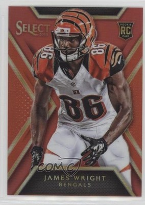 2014 Panini Select Rookies Red Prizm 43/99 James Wright #180 Rookie RC d8g